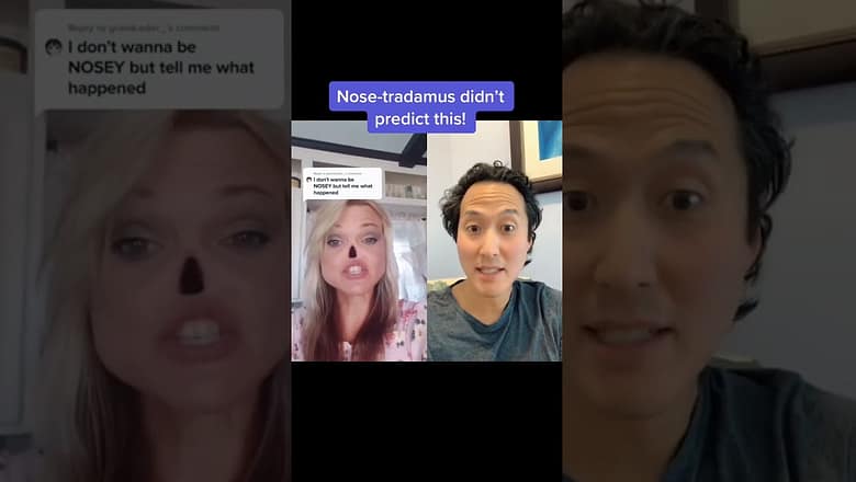 Plastic Surgeon Reacts To Woman Without a Nose! #shorts #nose