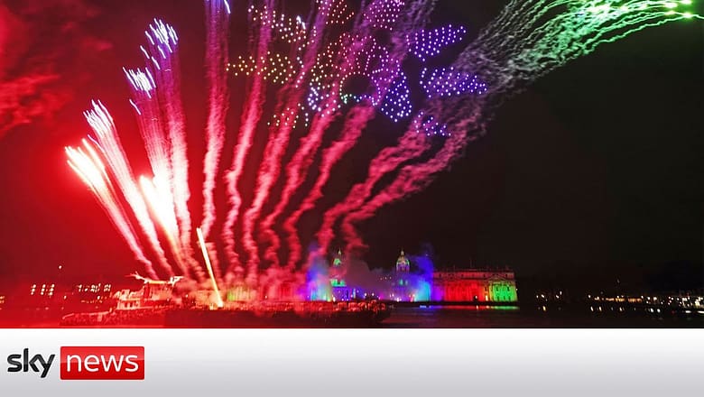 UK welcomes 2022 with fireworks in London, and muted celebrations nationwide