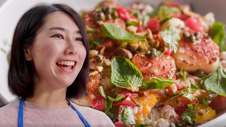 Rie Surprises Her Friends With A Secret Blue Apron Meal