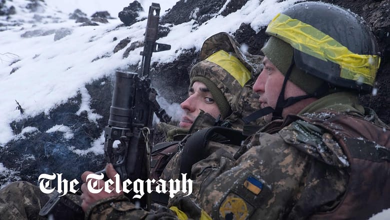Ukrainian soldiers on front line come under attack | Kharkiv dispatch