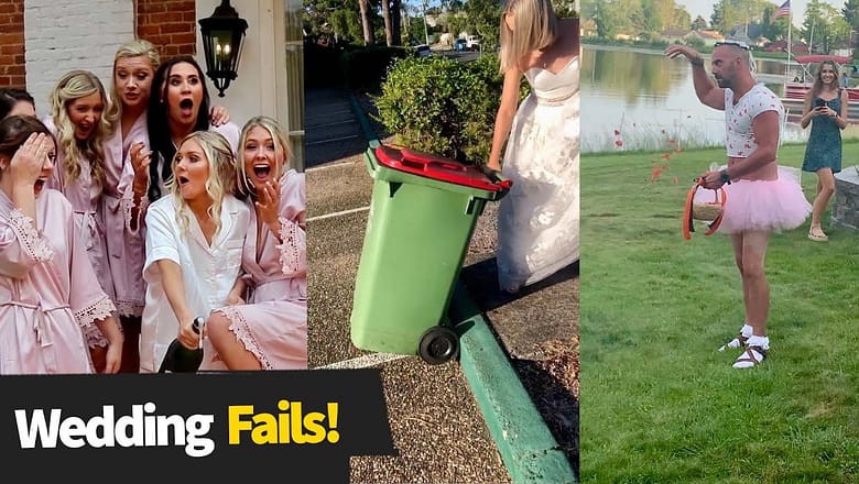 Best Wedding Fail Moments Caught On Camera