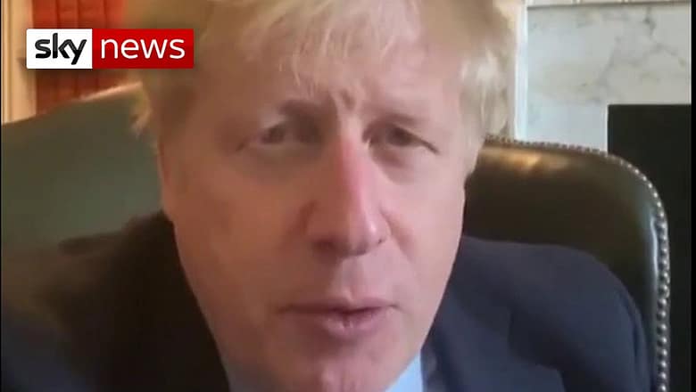 Boris Johnson releases message after testing positive for COVID-19