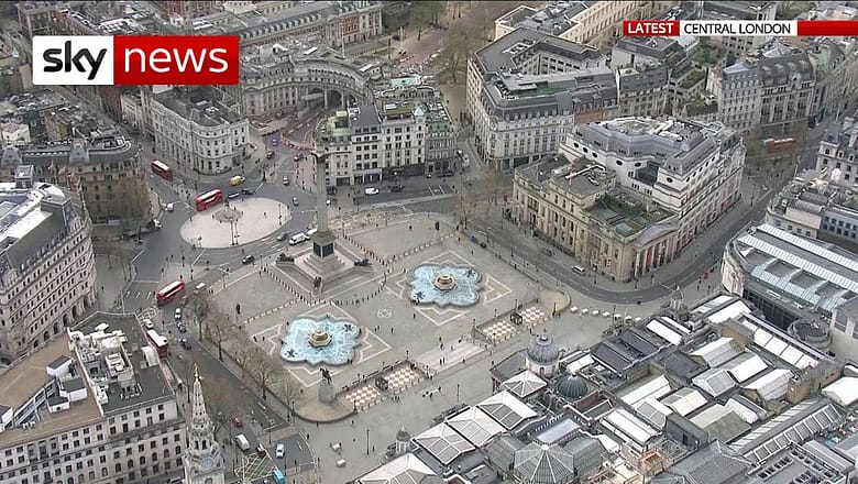 Coronavirus: Guidelines leave London deserted