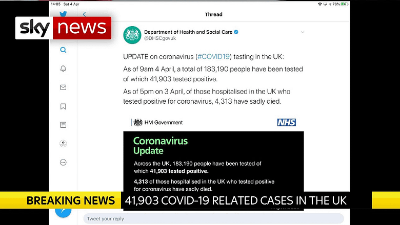 Coronavirus: UK deaths rise by 708