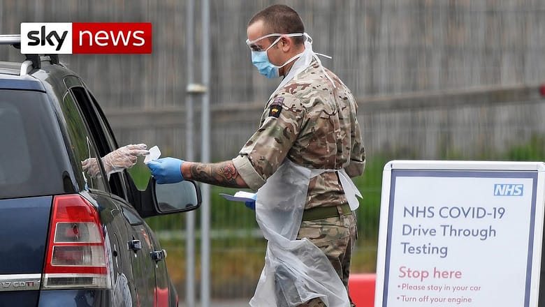 How the military are helping the government to ramp up COVID-19 testing