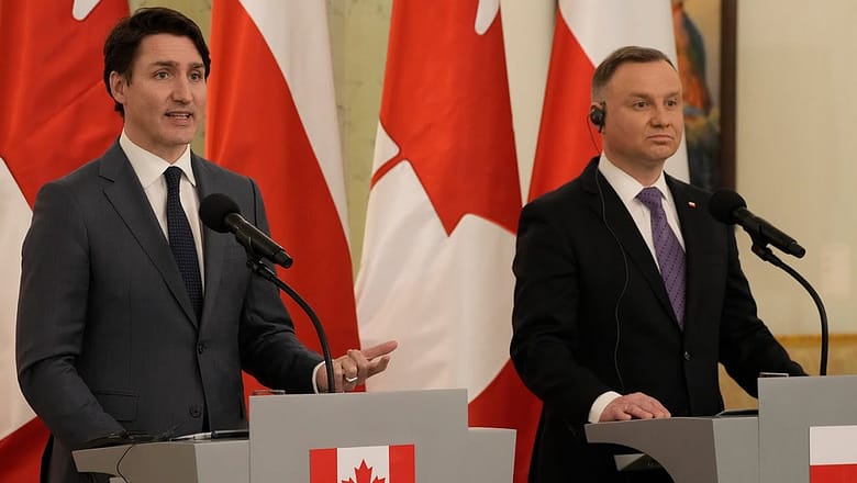 PM Trudeau, Polish president discuss the Ukraine crisis | Watch the joint press conference
