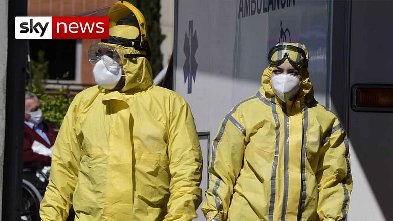 Spain’s COVID-19 deaths fall for first time in a week