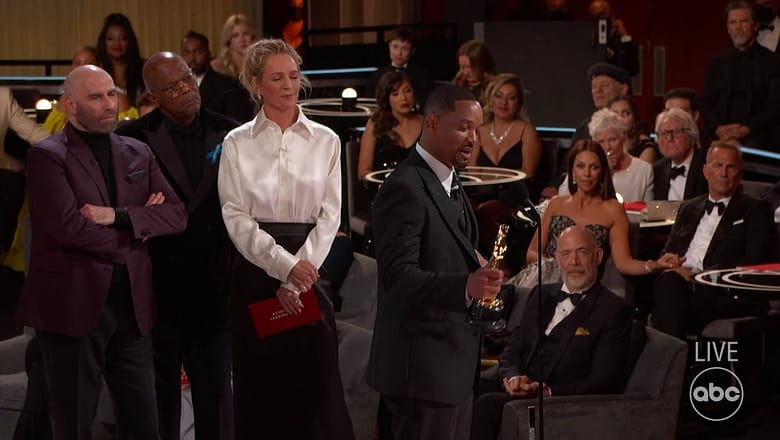 Will Smith Accepts the Oscar for Lead Actor