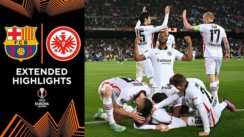 Barcelona vs. Eintracht Frankfurt: Extended Highlights | Quarter Final – 2nd Leg | CBS Sports Golazo