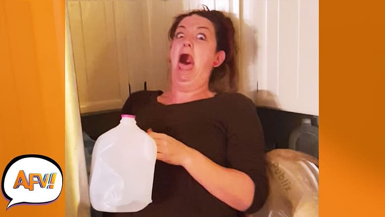 FREAKED OUT at the Fridge! Try Not to SCREAM! ? | Top Funny Pranks & Fails | AFV 2022