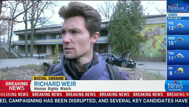 Human Rights Watch: Indications of willful killings in Bucha, Ukraine