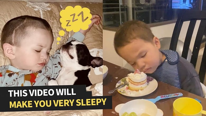 Silliest Sleeping Moments Caught On Video