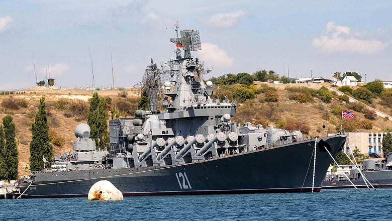 Sinking of Moskva warship a ‘significant public embarrassment’ for Russia