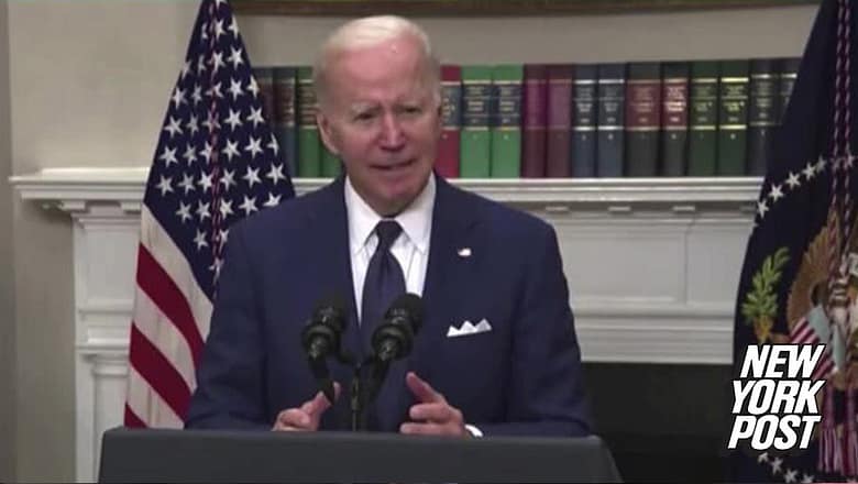 Biden blames Texas school shooting on ‘gun lobby,’ demands new gun laws | New York Post
