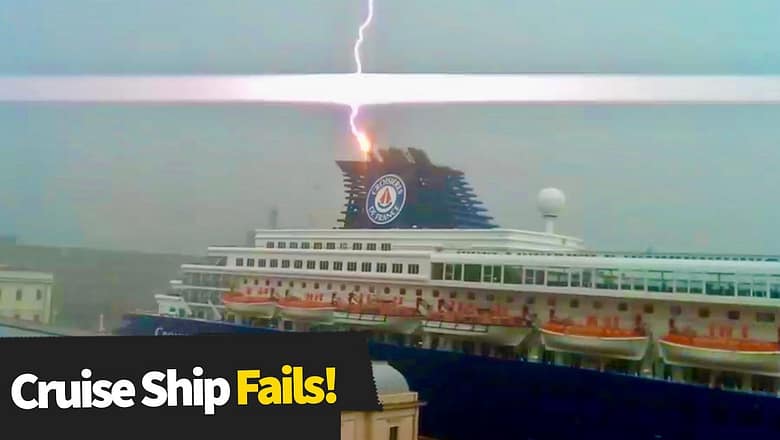 Cruise Ship Fail Moments | Caught On Camera