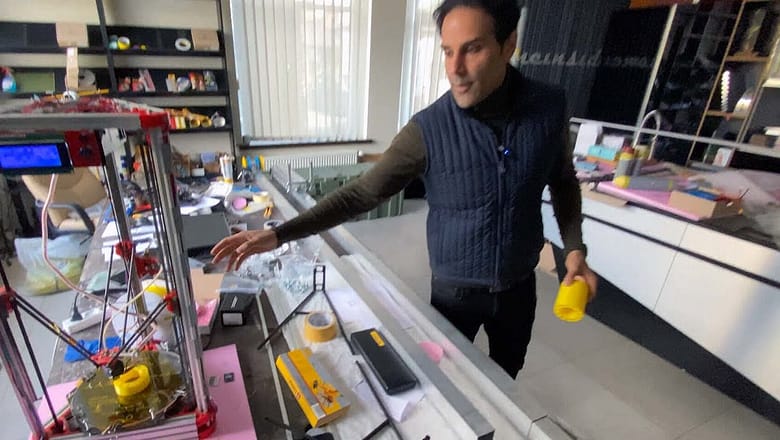 Inside a drone-making facility | CTV News in Ukraine