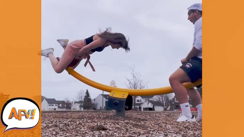 Watch Her PLAY and Hit the GROUND! ? | Best Funny Fails | AFV 2022