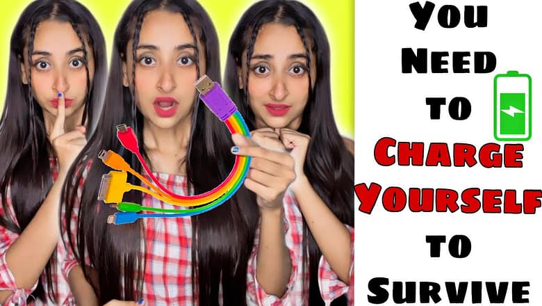 You Need to Charge Yourself to Survive #funnyshorts #ytshorts #shorts