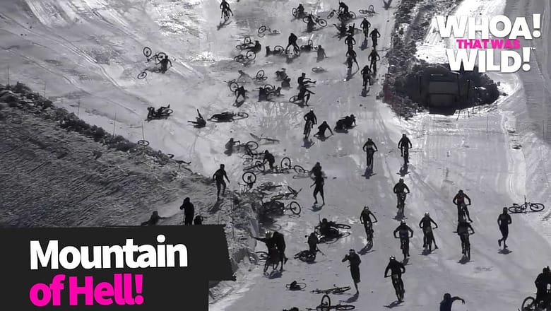 Extreme Downhill Mountain Bike Race! | Whoa! That Was Wild!