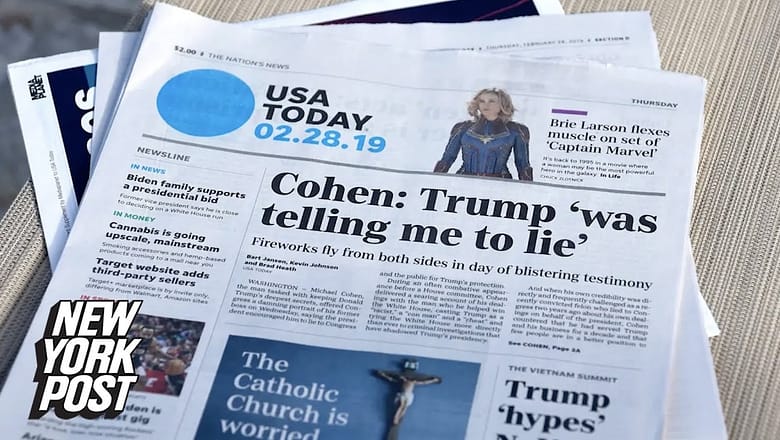 USA Today removes 23 articles after reporter fabricated sources | New York Post