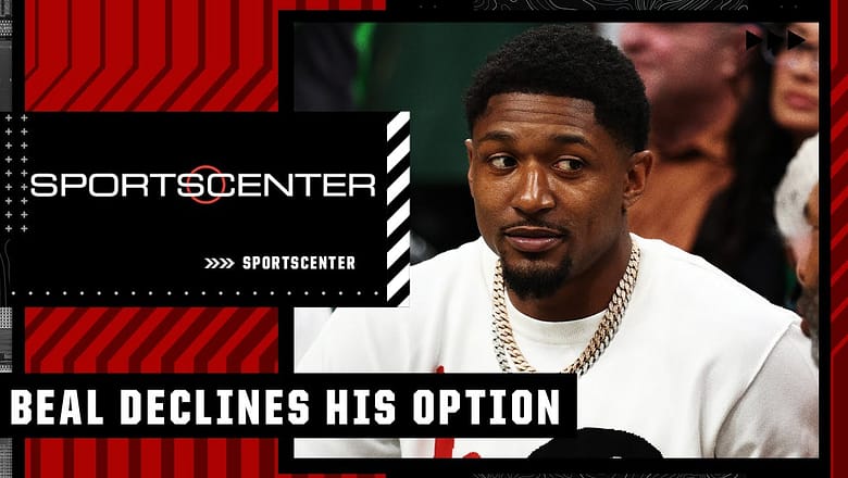 Woj: Bradley Beal declines his player option | SportsCenter