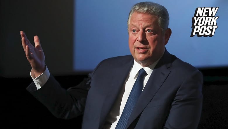 Al Gore compares climate change deniers to cops at Texas school shooting | New York Post