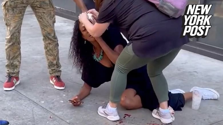 Video shows aftermath of Olympian Kim Glass getting attacked by homeless man in L.A | New York Post