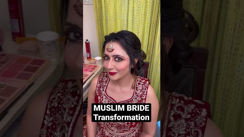 Can’t believe I could look like a Muslim Bride ? #shorts