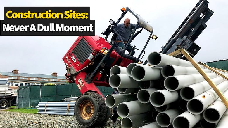 Funniest Bad Day At Work Fails Caught On Camera | Construction Fails 2022