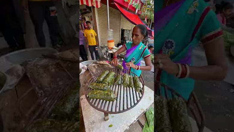 Hardworking Ladies Selling Gujarati Patra Rs. 60/- Only #ahmedabadfood #shorts