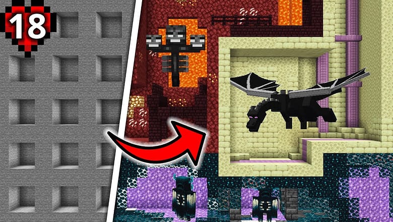 I Trapped Every Boss in Minecraft Hardcore