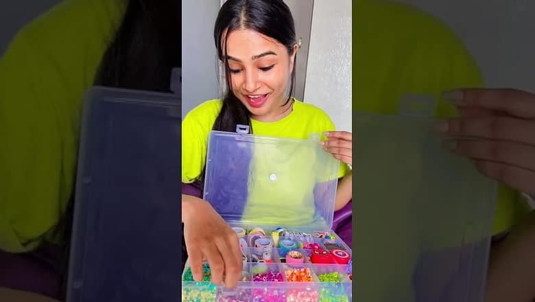 Organising Glitters? #crafteraditi #youtubepartner #shorts #youtubeshorts #diy #asmr @Crafter Aditi