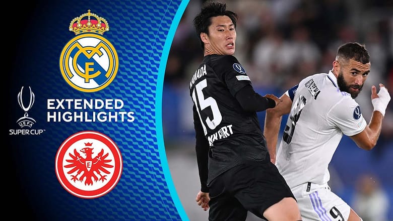 Real Madrid vs. Eintracht Frankfurt: Extended Highlights | UEFA Super Cup | CBS Sports Golazo