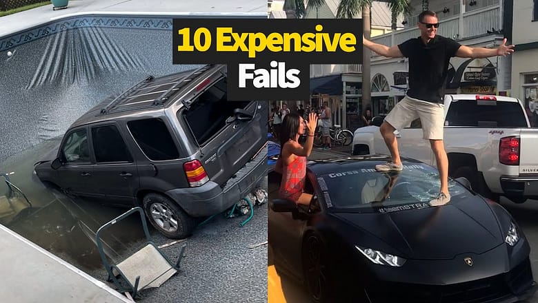 Top 10 Crashes that are Mega Expensive Fails! ?