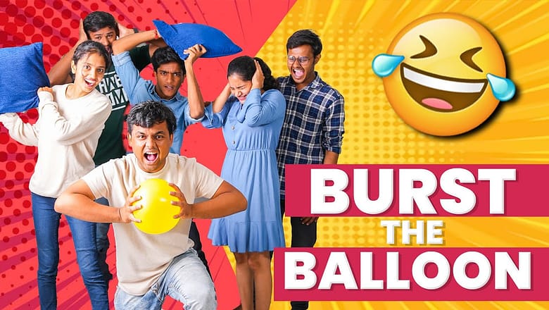 Burst The BALLOON Challenge ? #shorts #waitforit #challenge