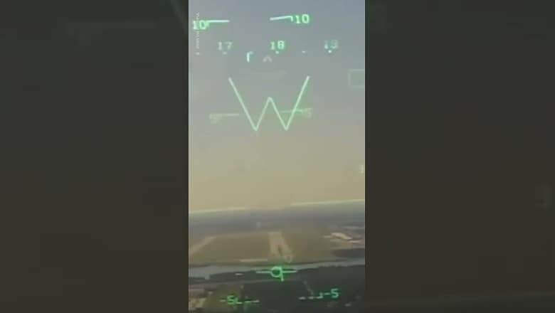 Cockpit video shows bird flying into military jet engine, causing crash | USA TODAY #Shorts