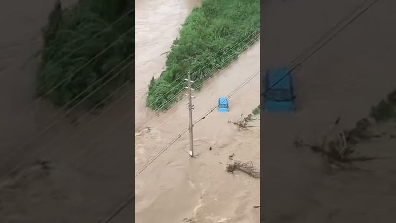 Hurricane Fiona devastates Puerto Rico, intensifies to Category 4 | USA TODAY #Shorts