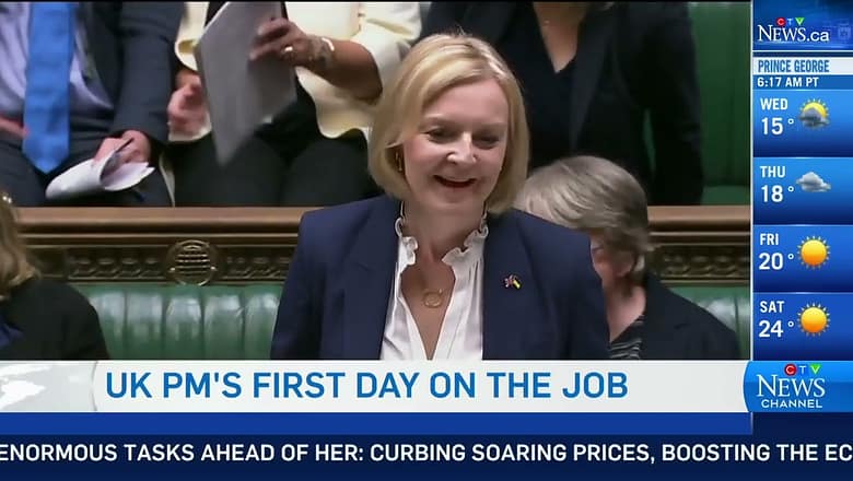Liz Truss faces tough questions on first full day as prime minister of the United Kingdom