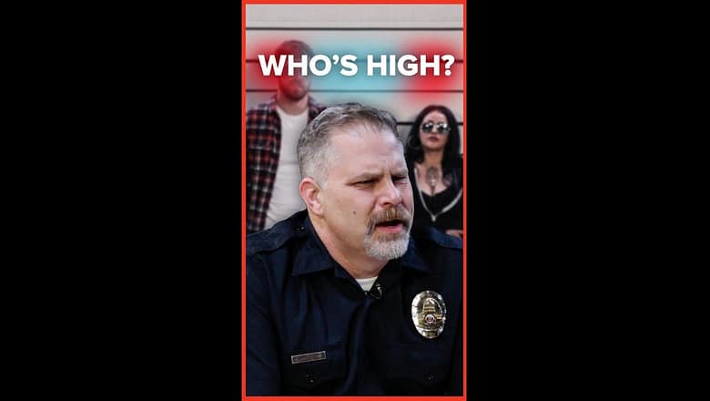 Retired Police Officer Guesses Who’s High #Shorts