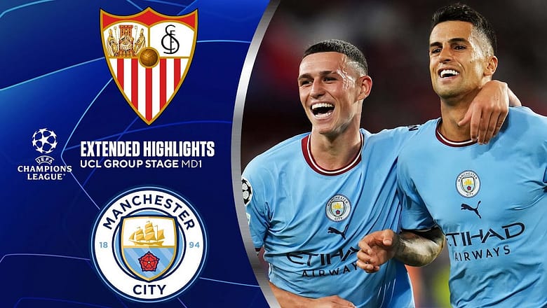 Sevilla vs. Man. City: Extended Highlights | UCL Group Stage MD 1 | CBS Sports Golazo