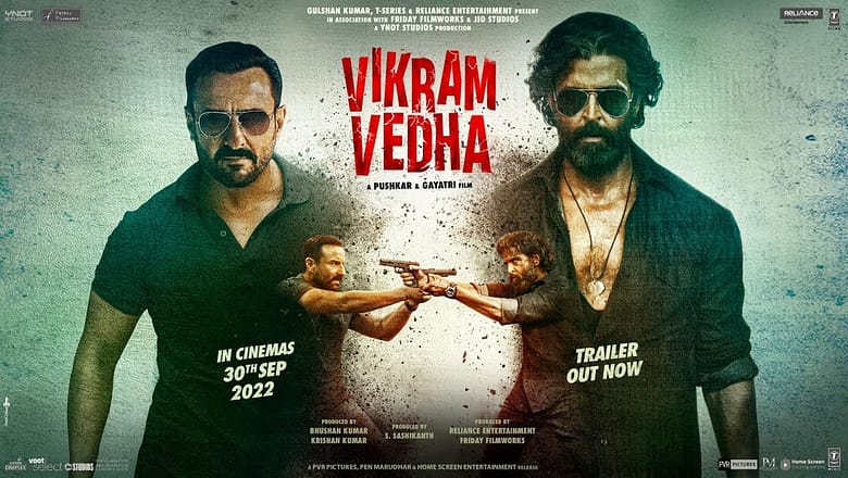 Vikram Vedha Official Trailer | Hrithik Roshan, Saif Ali Khan, Pushkar & Gayatri |IN CINEMAS 30 SEPT