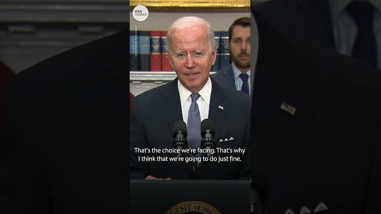 Biden on Republicans’ economic plan: ‘It’s mega MAGA trickle down’ | USA TODAY #Shorts
