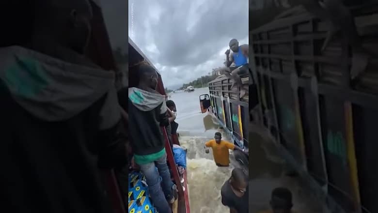 Deadly flooding in Nigeria displaces more than a million people | USA TODAY #Shorts