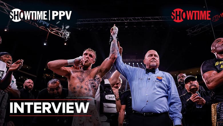 Jake Paul After Beating Anderson Silva: “I Want Nate Diaz…You Too Canelo.” | SHOWTIME PPV
