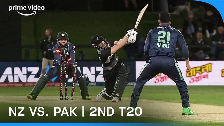 New Zealand vs Pakistan 2nd T20 Highlights on Prime Video India: ??’s unbeaten streak continues…