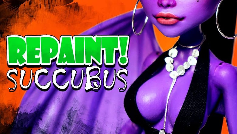 Repaint! Zura the Succubus ? Halloween Doll 2022