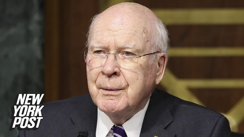 Sen. Patrick Leahy hospitalized after feeling unwell | New York Post