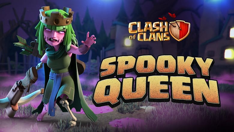 Spooky Queen (Clash of Clans Season Challenges)