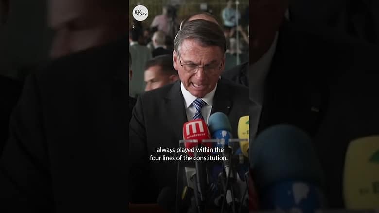 Brazilian President Jair Bolsonaro does not concede election | USA TODAY #Shorts