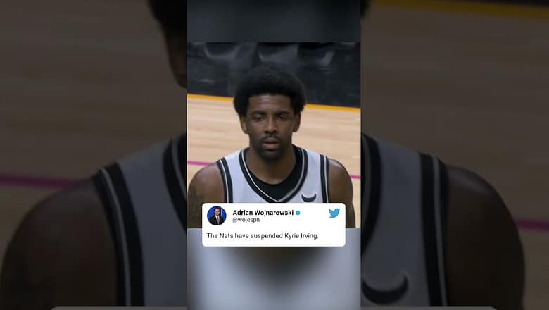 BREAKING: Kyrie Irving suspended at least 5 games for “failure to disavow antisemitism”